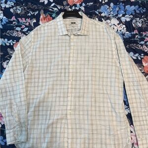 Joseph Abboud Tan Casual Button Down Shirt